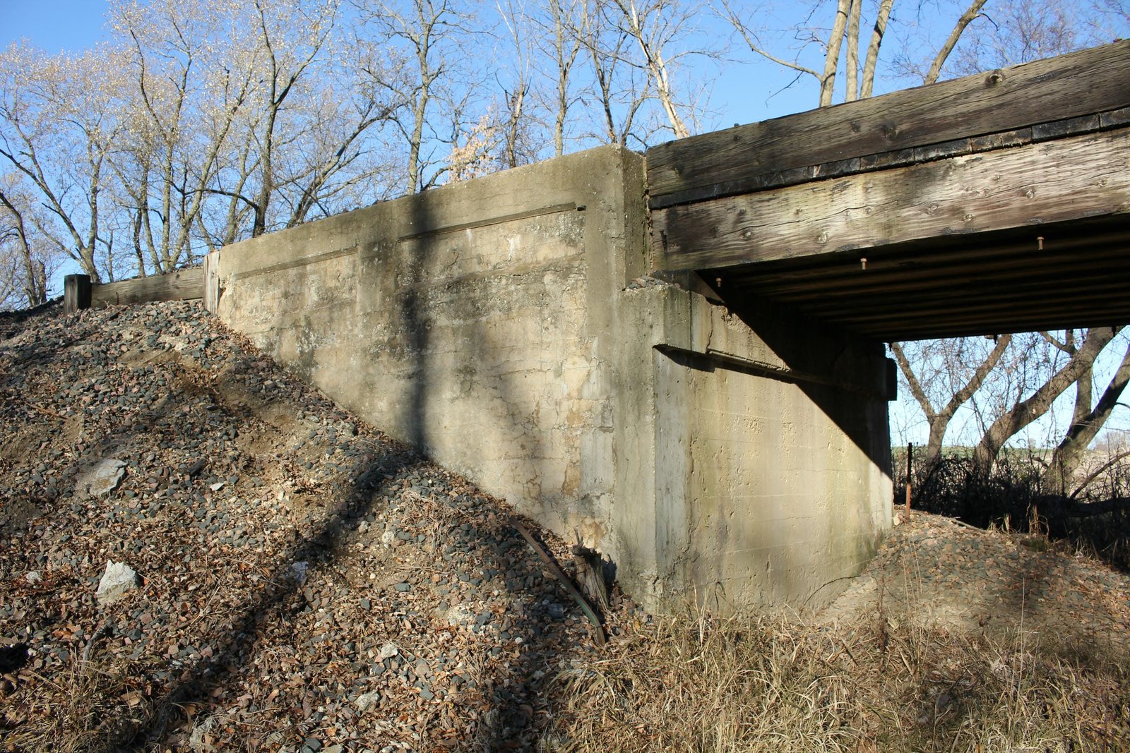 West abutment